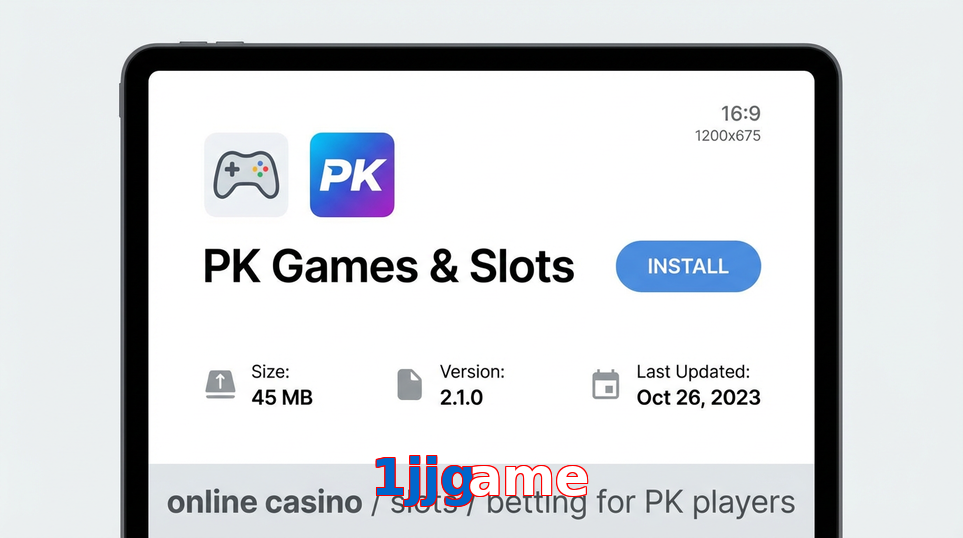 Game list for 1Jjgame gameapk section